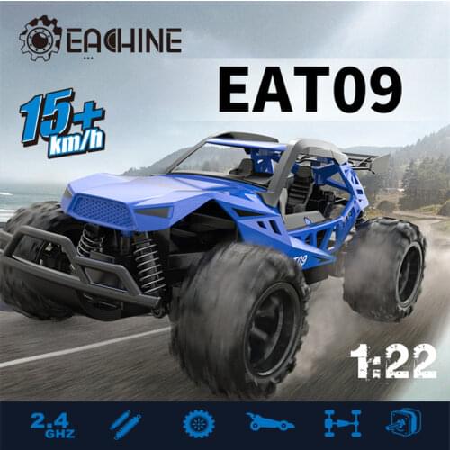 Eachine EAT09 High Speed 15-20km/h RC Car 1:22 2.4Ghz Drift Racing Off-Road Vehicle Ratio Radio Control Truck Toys