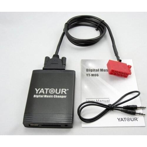 Yatour Digital USB SD Aux Music Car Stereo MP3 Adapter for Mercede Benz 10-Pin Interface 1994-1998 W140 W202 W210