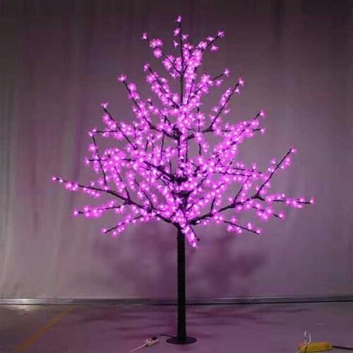 1.5M Cherry Blossom Light Tree Trunk Landscape Warm White Wedding Luminaria Outdoor Lighting Lamp New Year Waterproof