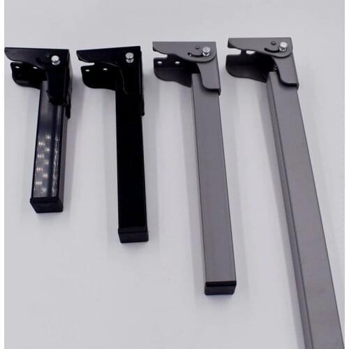 1pc 140mm-295mm Folding invisibility table legs Hairpins Metal Leg Laptop Coffee Sofa support DIY Chairs Furniture hardware