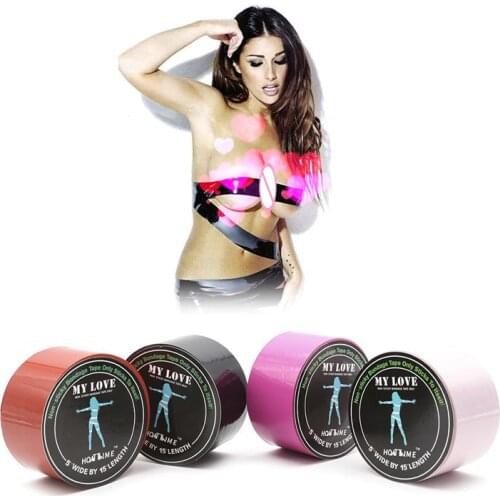 BDSM Bondage Sex Toy For Man and Woman Sexy Games Non-sticky Electrostatic Tape Handcuff Foot Ankle Chain Cord Adult Product