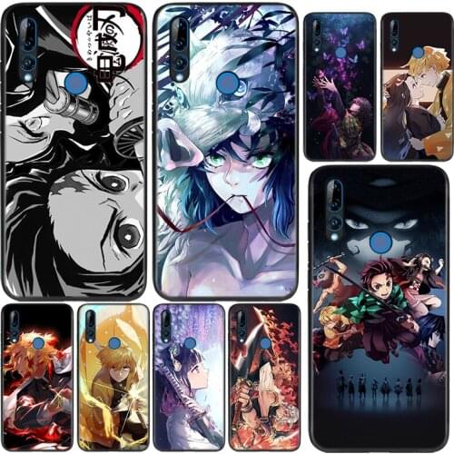 Silicone Cover Kimetsu No Yaiba Anime For Huawei Honor 9 9X 9N 8S 8C 8X 8A V9 8 7S 7A 7C Pro lite Prime Play 3E Phone Case