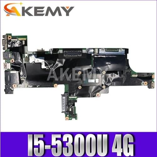 FOR Lenovo Thinkpad T450S laptop motherboard AIMT1 NM-A301 i5 5300U CPU RAM 4GB 100% test work FUR 00HT748