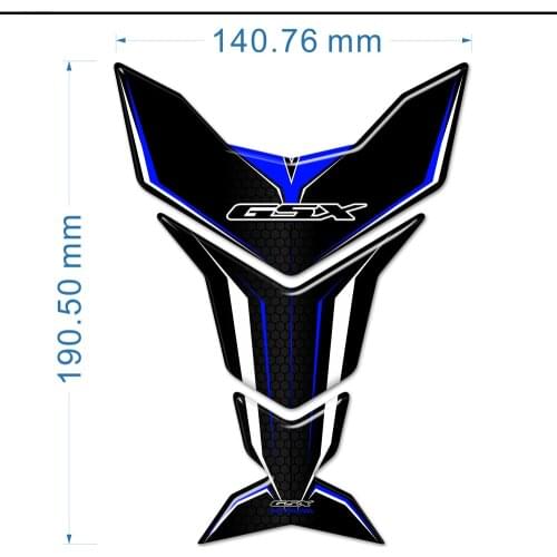 For Suzuki GSXR GSX R 125 750 1000 600 GSXR1000 GSXR600 GSXR125 GSXR750 Tank Pad Protection Stickers Decal Emblem Logo Fairing