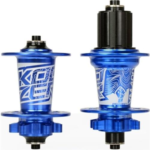 Koozer XM490 Sealed Bearing MTB Mountain Bike Hub Quick Release set Bike hub 32H Disc Brake 15/12mm Thru Axle QR Bicycle Hubs