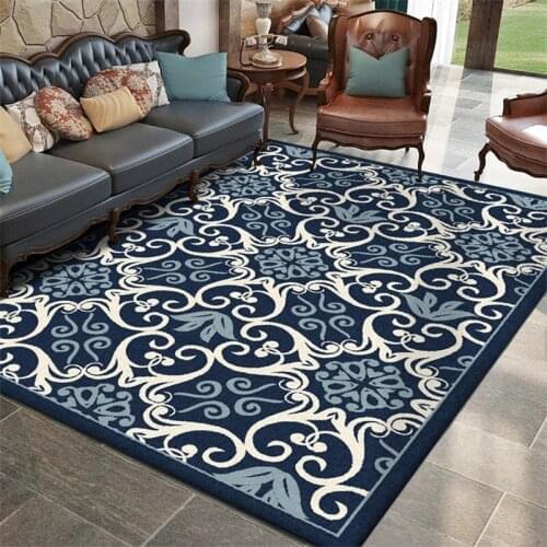 Nordic Modern Simple Carpet Blue White Red Yellow Green 3D Printed Carpets For Living Rugs Play Area Room Room Kids Mats Bedroom