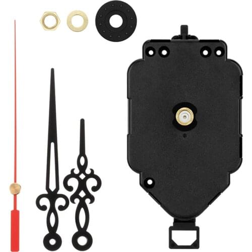 Quartz Clock Motor Movement Mechanism DIY Repair Kit 3 Hands 0.9 Inch Shaft
