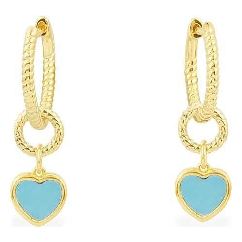 Hot Sell Fashion 925 sterling silver diamondelled Ladies pendant earrings