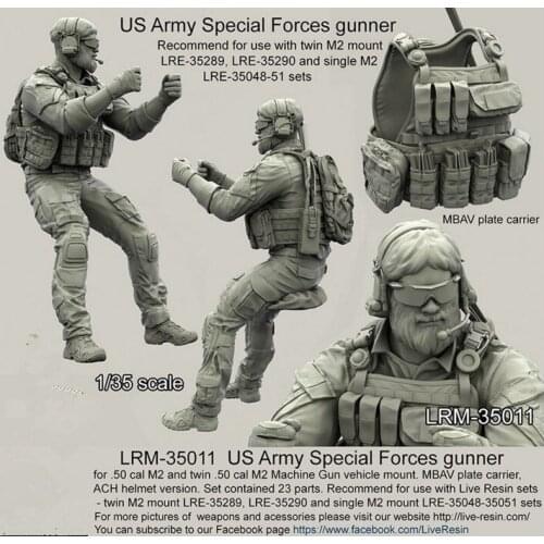 1/35 scale Modern Warfare US Special Forces soldier miniatures Resin Model Kit figure Free Shipping