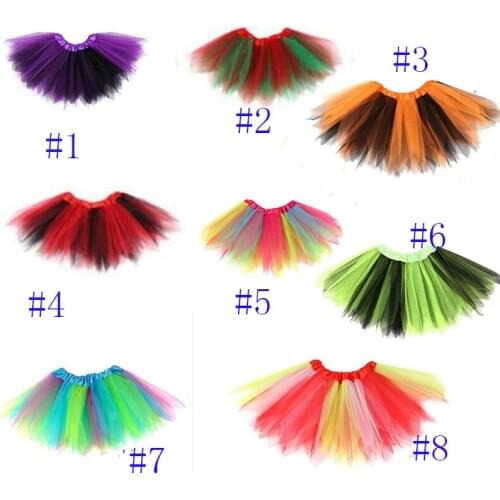 New Halloween Christmas Tutu Skirt Baby Girls Tutus Pricess Party Tutu Pettiskirt Dance Skirt Girls Clothes