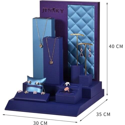 New Fashion Window Display Props Jewelry Store Ring Necklace Earrings Display Stand Jewelry Props
