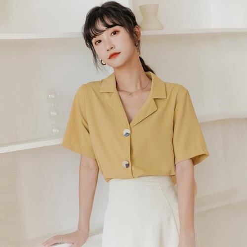 One Yona Short Sleeve Shirts For Women