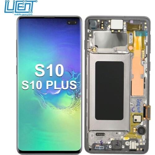 Pantalla s10 plus original for samsung s10 lcd for samsung s10+ lcd for samsung galaxy s10 display