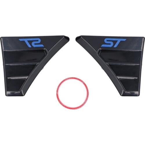 Rear Window Louver Pair of Rear Window Quarter Louver Cover for ST Style Side Vent Fit for Ford Focus MK 2 Rear Window Vent