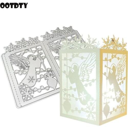 Christmas Box Metal Cutting Dies Stencil Scrapbooking Album Stamp Paper Card Embossing Decor New Dies for 2021