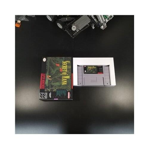 Secret of Mana - RPG Game Card Battery Save US Version Retail Box