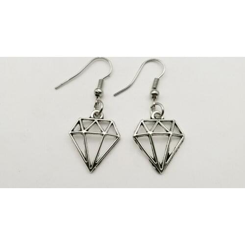 Create Model Pendant Earrings Magic Mirror Earring Children Dress Up Souvenir New Year Gift Party Christmas Charm Ears