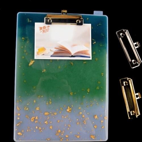 Folder Silicone Mold For Resin Drawing Board Paintings Tray Mold Resin Table Decortaion Art Board Molds DIY Casting Jewelry Tool