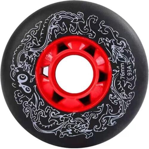Japy Skate 88~89A Dragon Roller Skating Wheels Professional Slalom Sliding Inline Skate Shoes Tires For SEBA Powerslide Patine