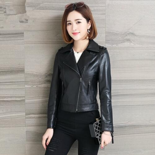 KMETRAM Real Leather Jacket Sheepskin Coat Female Streetwear Bomber Jacket Women Clothes 2020 Korean coats Chaqueta Mujer MY3142