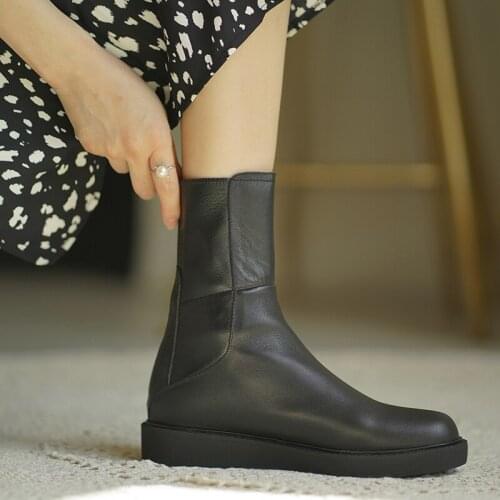 Women Shoes Women Boots Winter Ankle Boots for Women Zapatos De Mujer Womens Platform Heels Chunky Boots Platform Boots