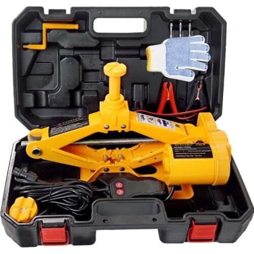 12V 3 Ton Car Jack Lift Jack Auto Lift Scissor Jack Lifting Machinisms 120-370/170-420mm Electric Car Jack