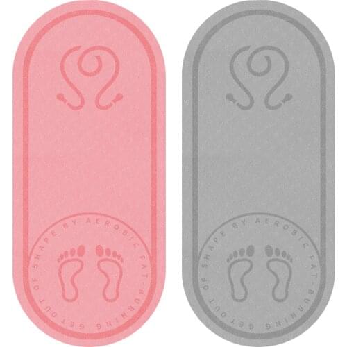 141*61CM TPE Jump Rope Mats Silent Mat Aerobics Skipping Buffer Pad Non-Slip Sports Fitness Exercise Cushion Pad For Gym Home