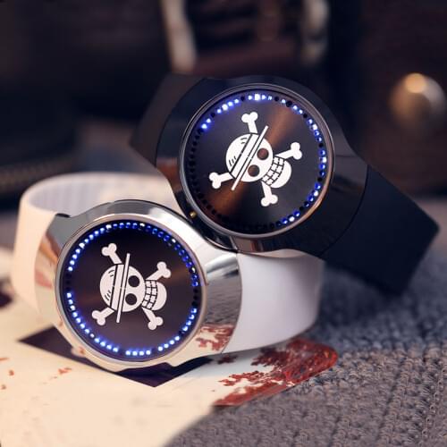 Relogio Masculino Hot Mens LED Touch Screen Wristwatch Minimalism Silicone Date Clock Watches Men Casual Sports Watch Hour Gift