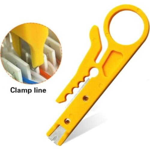 Mini Portable Wire Stripper Knife Crimper Pliers Crimping Tool Cable Stripping Cut Line Pocket Multitool Wire Cutter Multi Tools