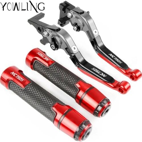 Motorcycle Accessories Extendable Brake Clutch Levers Handlebar Hand Grips ends For Honda NC750S NC 750 S 2014 2015 2016