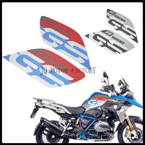 New type of Color paste Motorcycle Anti slip Tank Pad Sticker Protective stickers For BMW R1200GS R 1200 GS R1250 GS R1250GS