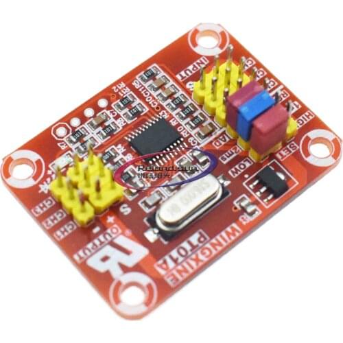 PT01A servo signal and PWM signal to voltage signal, analog voltage signal steering machine