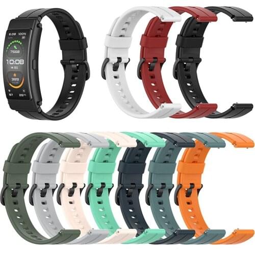 Silicone strap For HUAWEI TalkBand B6 B3 Rubber Band bracelet For HUAWEI Band 3 Smart Watch Accessories Replacement WristStrap