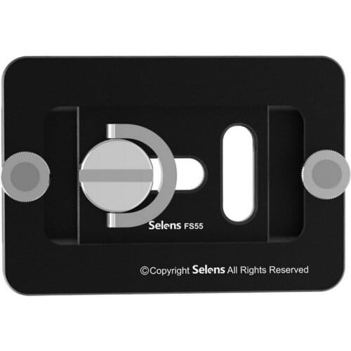 Selens FS55 Universal DSLR Camera Gimbal Arca Swiss Quick Release Plate Clamp Quick Switch Kit Tripod Slider Mount Adapter