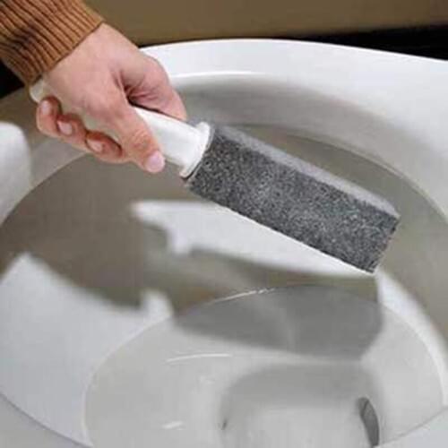 Long Handle Natural Pumice Toilet Brush Effective Deep Decontamination Multi-purpose Cleaning Brush For Toilet Sink Tile FP8