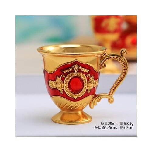 Cup of wine, a cup of European-style high-grade metal for creative household use of Buddhist supplies