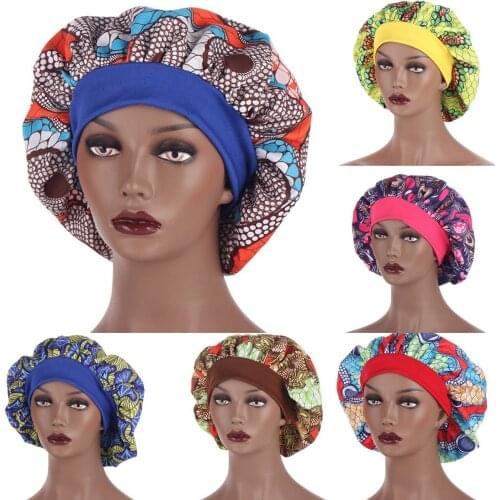 1PCS Salon Bonnet Sleep Shower Cap Bath Towel Bonnet Head Wrap Hat Shower Cap Bath Towel Hair Drying Fast Stretch Hair Care Hat