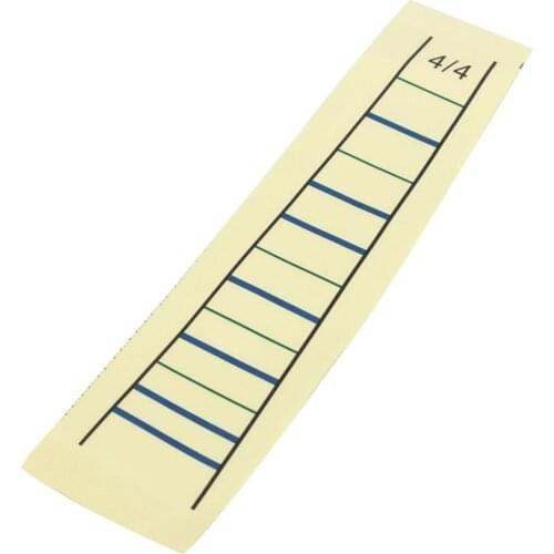 4/4 Phonemic Syllable Labels Violin Fingerboard Stickers Beginners Note Scales 18.5cm x 5cm Violin Fingerboard Stickers