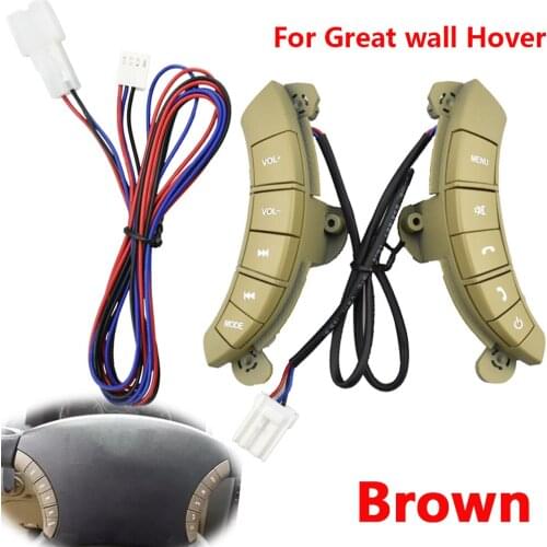 Car accessories Switch Fit for Great wall Hover H3 H5 wingle 3 5 Brand new quality Steering wheel audio control button Switchs