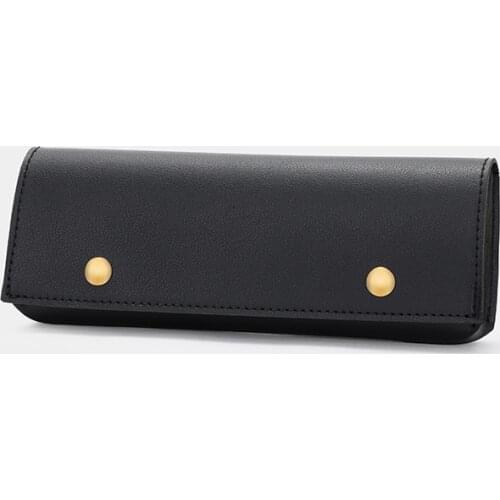 Student pencil case simple and elegant small square bag junior high school students simple large-capacity stationery storage bag