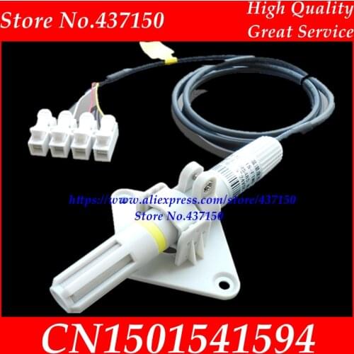 Duct temperature and humidity sensor RS485 modbus pipe temperature and humidity transmitter RS485 meter 0-10V 0-5V dial swtich