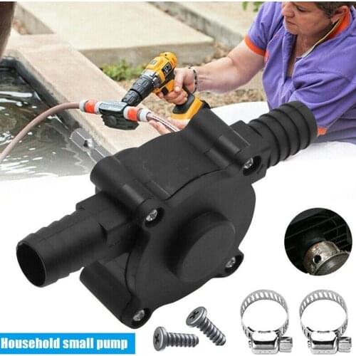 Electric Drill Drive Oil Water Fluid Miniature Self tool Priming decoratio Dropshipping Christmas Transfer Pump Accessories Y7T1