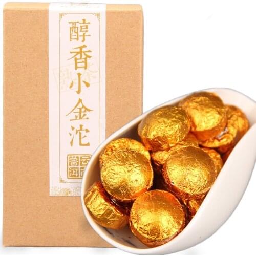 China Yunnan Mellow Pu'er Tea Cooked Tea Chenxiang Mini Xiaotuo Tea Green Food For Health Care Simulation Tea