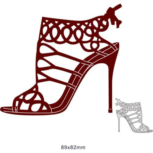 Metal cutting dies cut die mold Ballet shoes decoration Scrapbook paper craft knife mould blade punch stencils dies