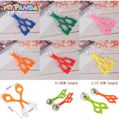 New Cute Nature Exploration Toy Kit For Kids Children School Plant Insect Biology Study Tool Set Plastic Scissor Clamp Tweezers