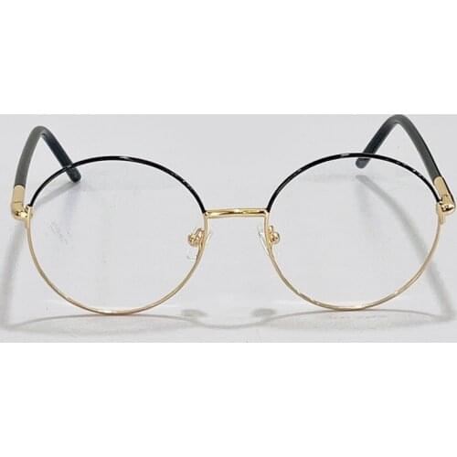 Alloy Half Glasses Frame Men Women Ultralight Round Eyeglasses Myopia Prescription Frames For Women Optical Eye Glass