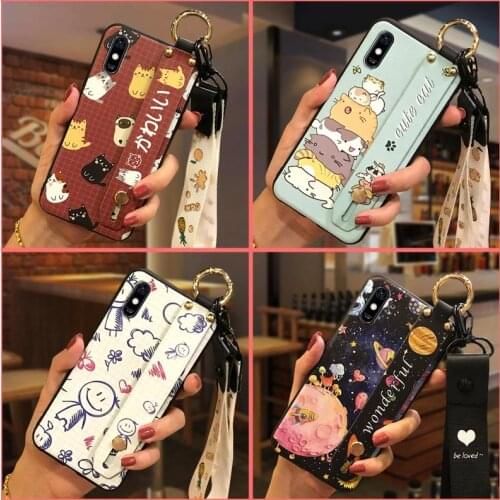 Kickstand For Woman Phone Case For TP-Link Neffos C9 Max Fashion Design Cute Anti-knock Back Cover