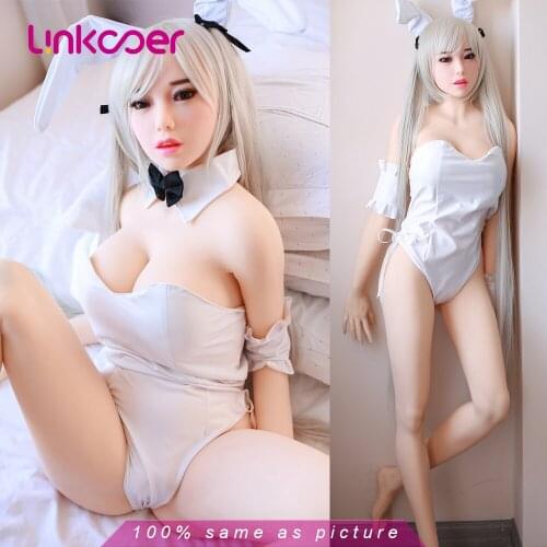 Linkooer Realistic 158cm Sex Dolls Japanese Anime Life Size Silicone TPE Real Soft Breast Adult Toys Love Dolls for Men