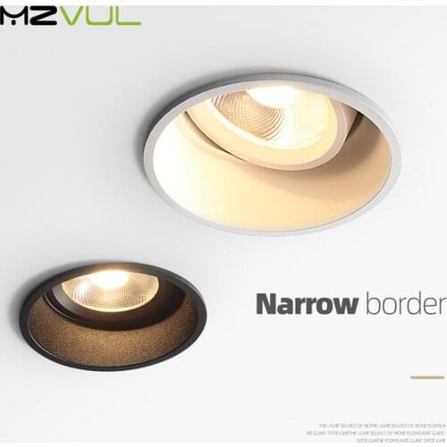 No Flickering Deep Glare Led Downlight 220V 110V Led Spot Lights 5W 12W 15W Round Recessed Downlight Lamp for indoor led lights