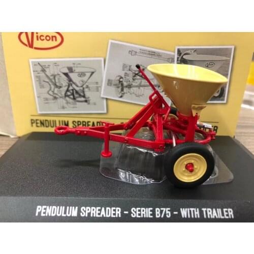 Universal Hobbies 1/32 Vicon Pendulum B75 Spreader With Trailer Model UH6227